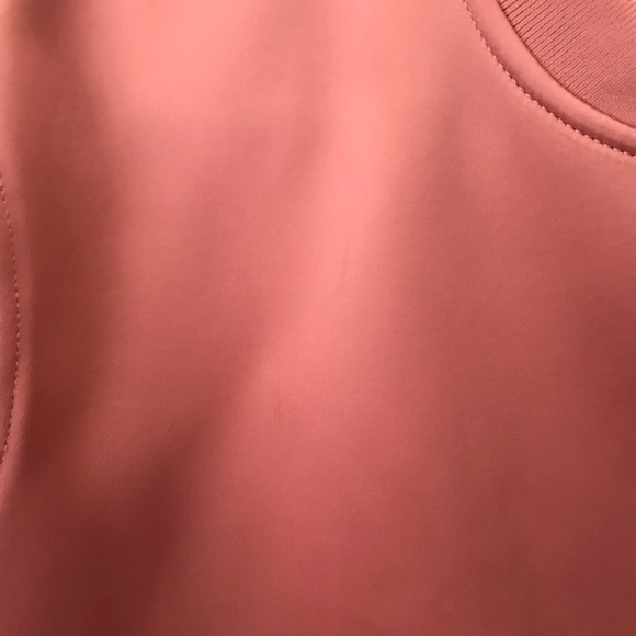 Samsoe & Samsoe Sonya Pink Satin Bomber Jacket NWT Medium - Picture 4 of 8